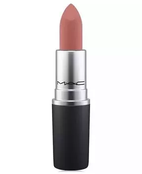 Пудровая губная помада Kiss Mac, цвет Ruby New (vivid blue-red)