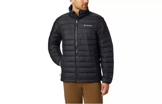 Пудровая куртка мужская черный Columbia