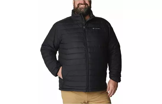 Пудровая куртка мужская черный Columbia