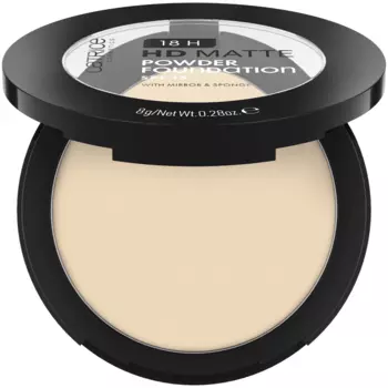 Пудровая основа Catrice 18h HD Matte, 8 g