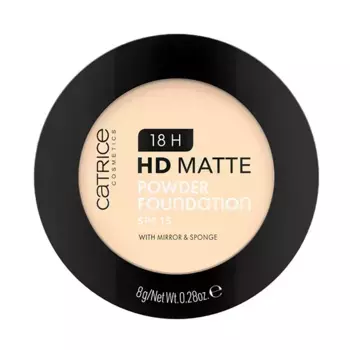 Пудровая основа под макияж Base En Polvo Mate 18H Hd Catrice, 008C