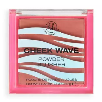 Пудровые румяна Cheek Wave Powder Blusher Bh Cosmetics, цвет poolside pink