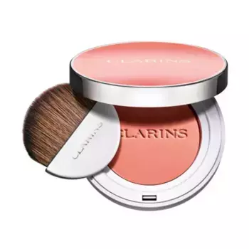 Пудровые румяна Joli Blush Clarins, цвет cheeky coral