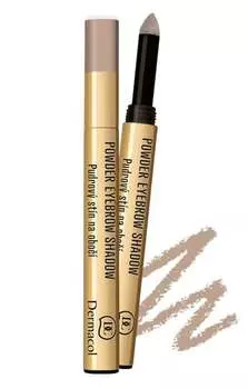 Пудровые тени для бровей в ручке 01, 1 г Dermacol, Powder Eyebrow Shadow