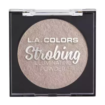 Пудровый хайлайтер Strobing Illuminating Powder L.A. Colors, цвет morning light