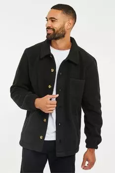 Пуговица боргов через крючок Threadbare, черный