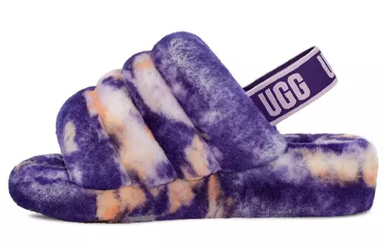 Пух Да Слайд Мрамор Фиолетовая Ночь Женщины Ugg