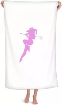 Пухлая длинноногая девушка в стиле арт-деко, модное одеяло, мягкая теплая фланель Generic, Multicolored