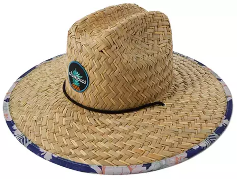 Пухленькая соломенная шляпа chubbies, цвет Resort Wear