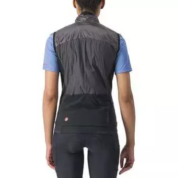 Пухлый жилет Unlimited женский Castelli, темно-серый/красный