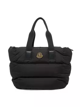 Пуховая большая сумка Mainline Caradoc Moncler, черный