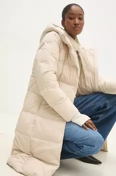 Пуховая куртка Answear.Lab, бежевый