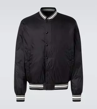 Пуховая куртка-бомбер Bouchet Moncler, черный