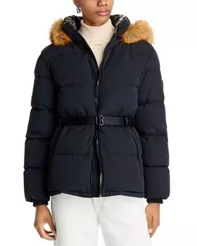 Пуховая куртка Burberry, черный