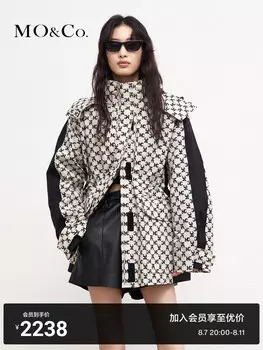 Пуховая куртка Moco для женщин, черный