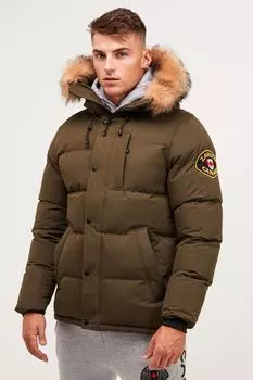 Пуховая парка Oshawa 20 Zavetti Canada, зеленый