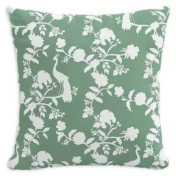 Пуховая подушка цвета павлиньего зеленого цвета, 20 x 20 дюймов Sparrow & Wren, цвет Green