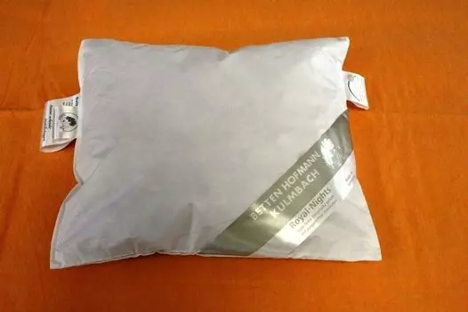 Пуховая подушка Hofmann's Baby 35х40 см 30г плоская подушка несшитая, 100% новый пух Betten Hofmann