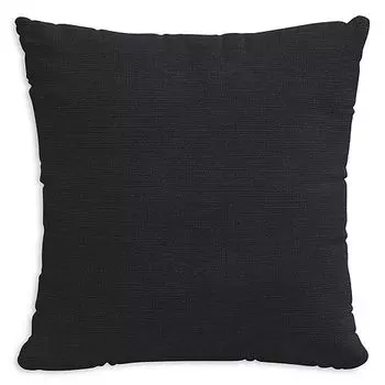 Пуховая подушка из льна, 20 x 20 дюймов Sparrow & Wren, цвет Black
