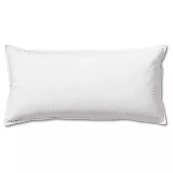 Пуховая подушка Kauffmann DeLuxe 100, 50x10x75 см, белый