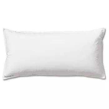 Пуховая подушка Kauffmann DeLuxe 30, 65x10x65 см, белый