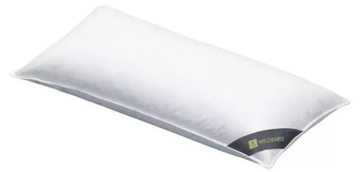 Пуховая подушка Spessarttraum 3-Kammer Wildente, 40x20x80 см, серебряный