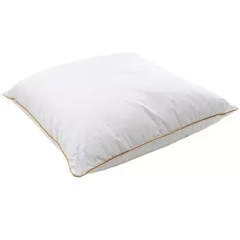 Пуховая подушка Woodek LUXURY BEDDING, 80x18x80 см, белый