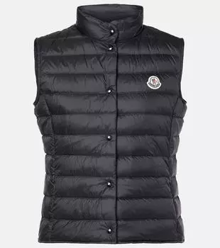 Пуховая жилетка Liane Moncler, черный