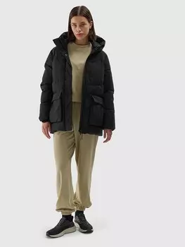 Пуховик 4F Steppjacke, черный