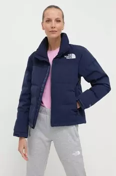 Пуховик 92 РИПСТОП НУПЦЕ The North Face, темно-синий
