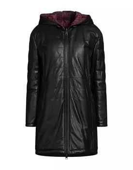 Пуховик A.Testoni, черный