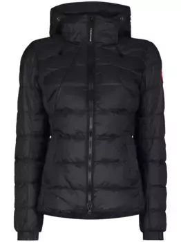 Пуховик Abbott с капюшоном Canada Goose, черный