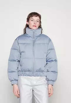 Пуховик Abercrombie &amp; Fitch, синий