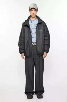 Пуховик Acne Studios, черный