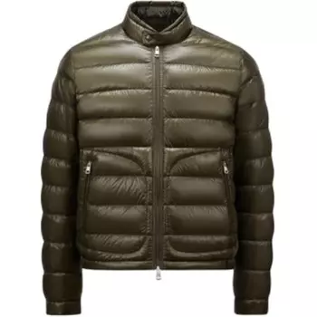 Пуховик Acorus Moncler, зеленый