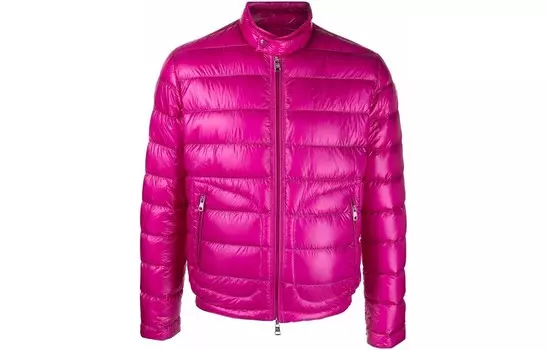Пуховик Acorus Мужской Розовый Красный Moncler