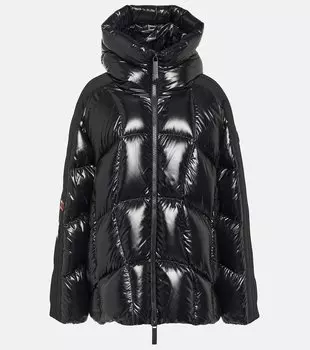 Пуховик adidas beiser из коллаборации с колготками Moncler Genius, черный
