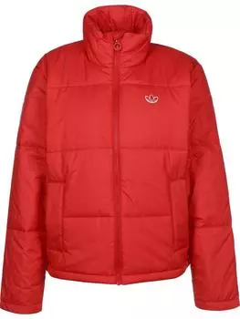 Пуховик adidas, цвет scarlet