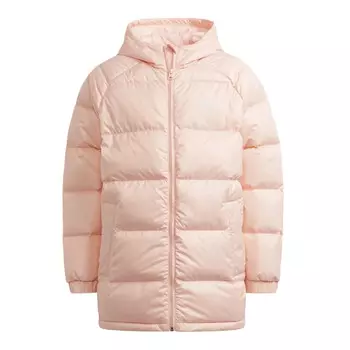 Пуховик Adidas Originals Adicolor Elongated, розовый