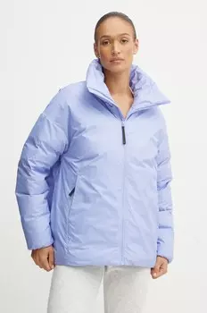 Пуховик adidas Traveer, фиолетовый