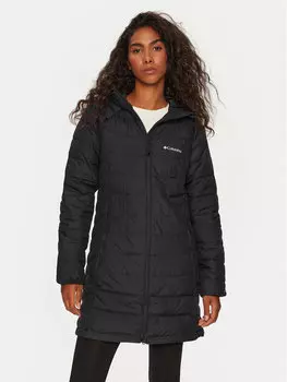 Пуховик активного кроя Columbia, черный