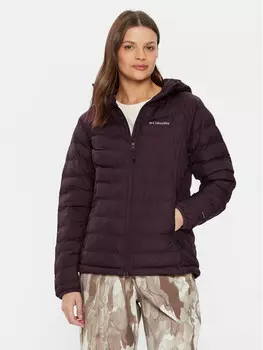 Пуховик активного кроя Columbia, фиолетовый