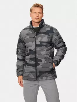 Пуховик активного кроя Columbia, серый