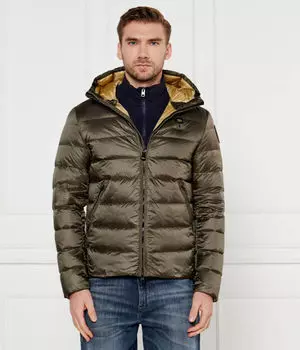 Пуховик актон Regular fit Blauer, зеленый
