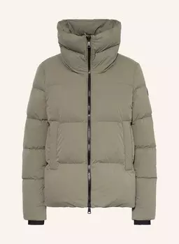 Пуховик Альберта Reset, зеленый