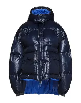 Пуховик Alexander Mcqueen, синий
