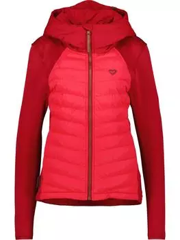 Пуховик alife and kickin, цвет cranberry