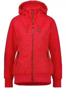 Пуховик alife and kickin, фуксия