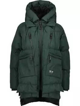 Пуховик alife and kickin, зеленый