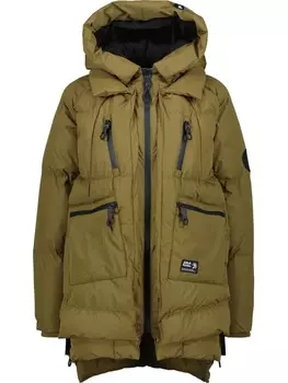 Пуховик alife and kickin, зеленый